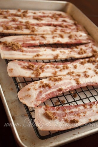 brown sugar bacon in the oven