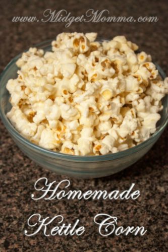 homemade kettle corn