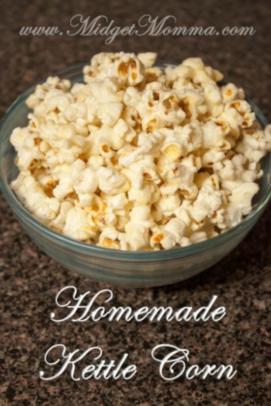 homemade kettle corn