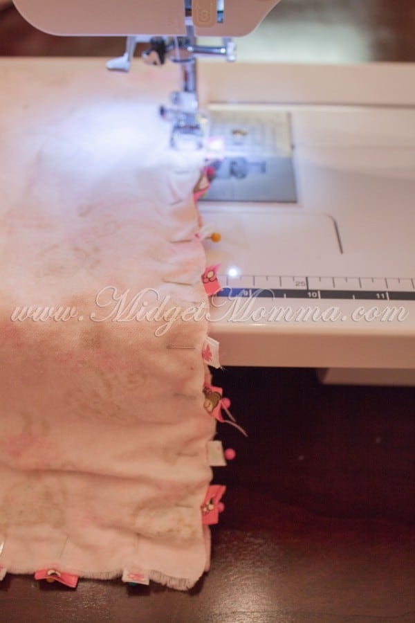 diy tag blanket