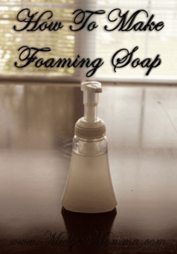 Homemade Foaming Soap