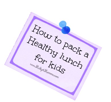 How to pack a Healthy lunch for kids is a great article full of helpful tips on packing a lunch for your school aged children. 