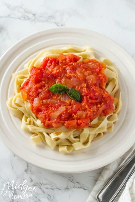 homemade marinara