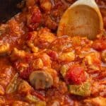 Crockpot Chicken Cacciatore