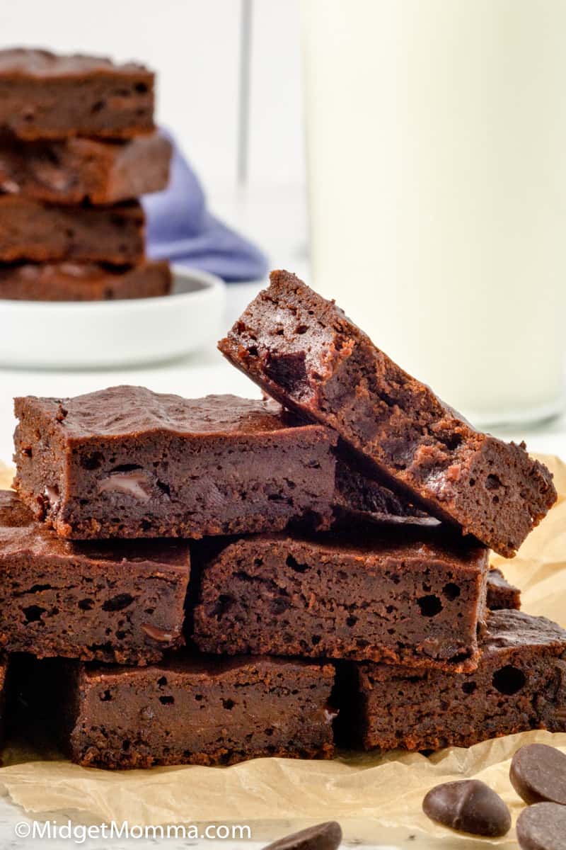 Dark Chocolate Black Bean Brownies