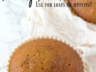 This Pumpkin Bread Recipe is a very classic breakfast bread recipe. It combines pureed pumpkin with lots of sweet fall spices.