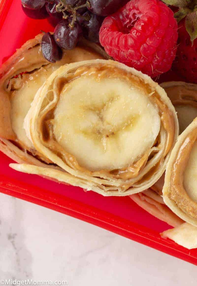 Peanut Butter Banana Roll Ups