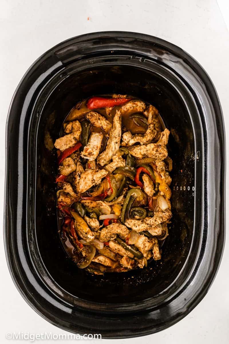 Slow Cooker Chicken Fajitas