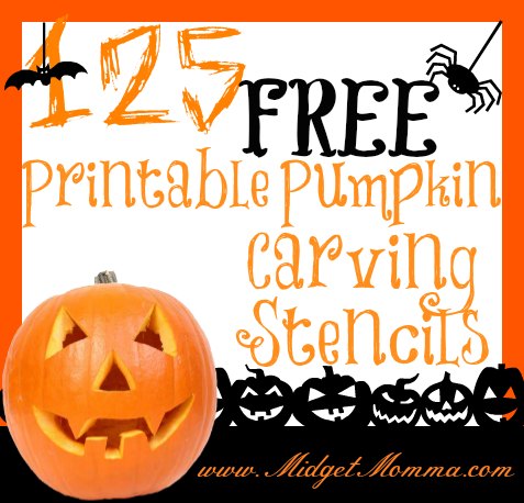 FREE Pumpkin Stencil Printables