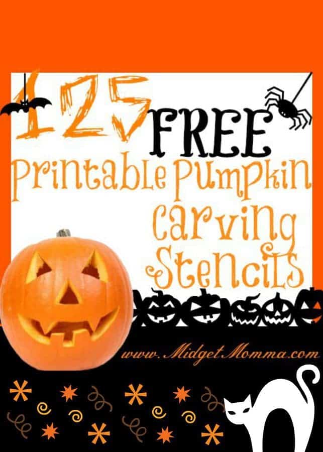 FREE Pumpkin Stencil Printables