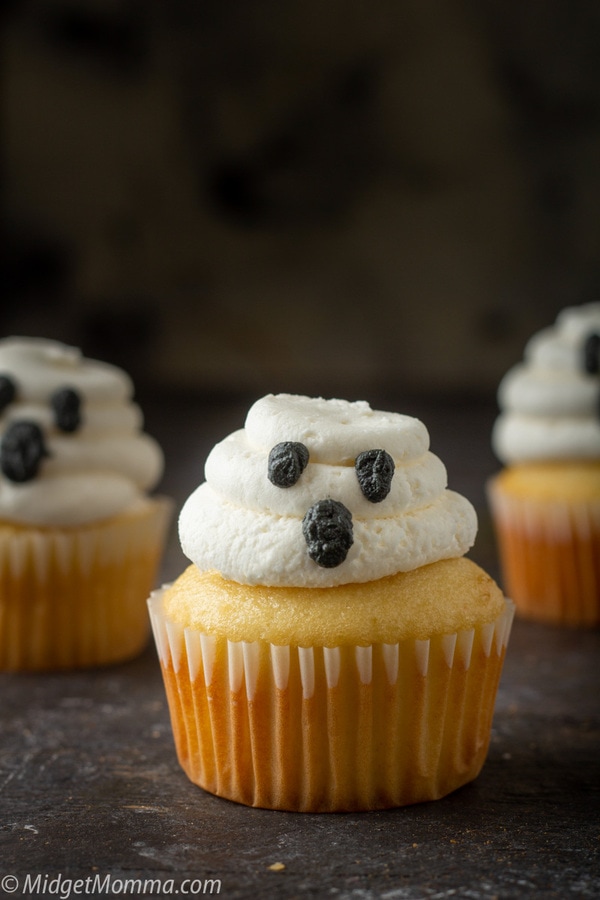 Halloween Ghost Cupcakes