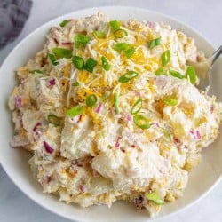 Loaded Bacon Ranch Potato Salad