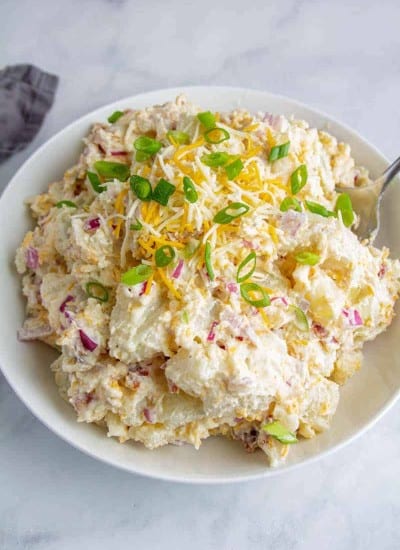 Loaded Bacon Ranch Potato Salad