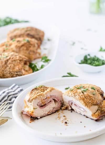 Oven Baked Chicken Cordon Bleu Recipe