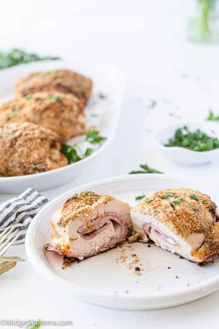 Easy Oven Baked Chicken Cordon Bleu Recipe