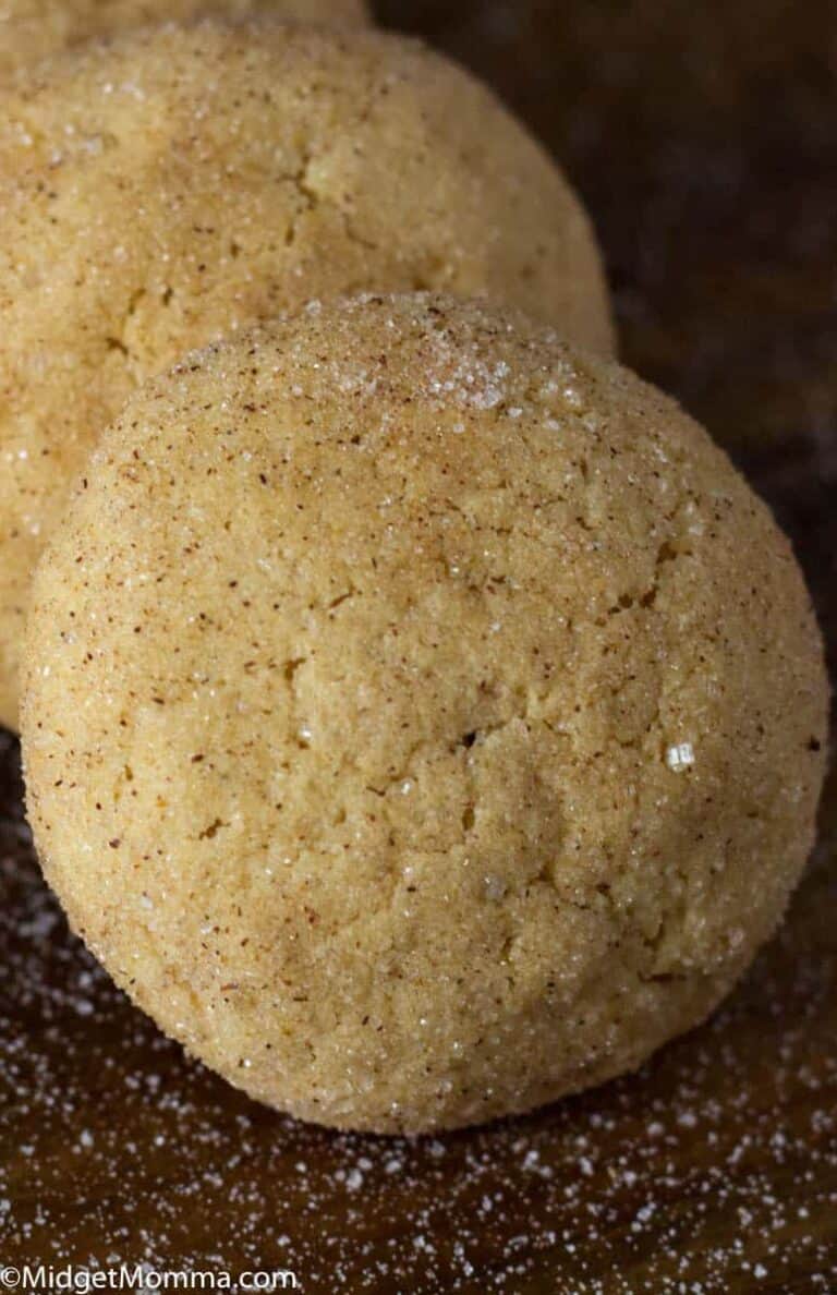 Soft and Chewy Pumpkin Snickerdoodle Cookies MidgetMomma