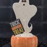 White Chocolate Ghost Pops