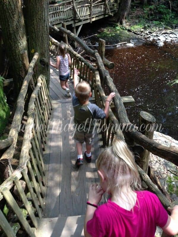 bushkill falls bridge