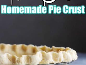 How to make a pie crust