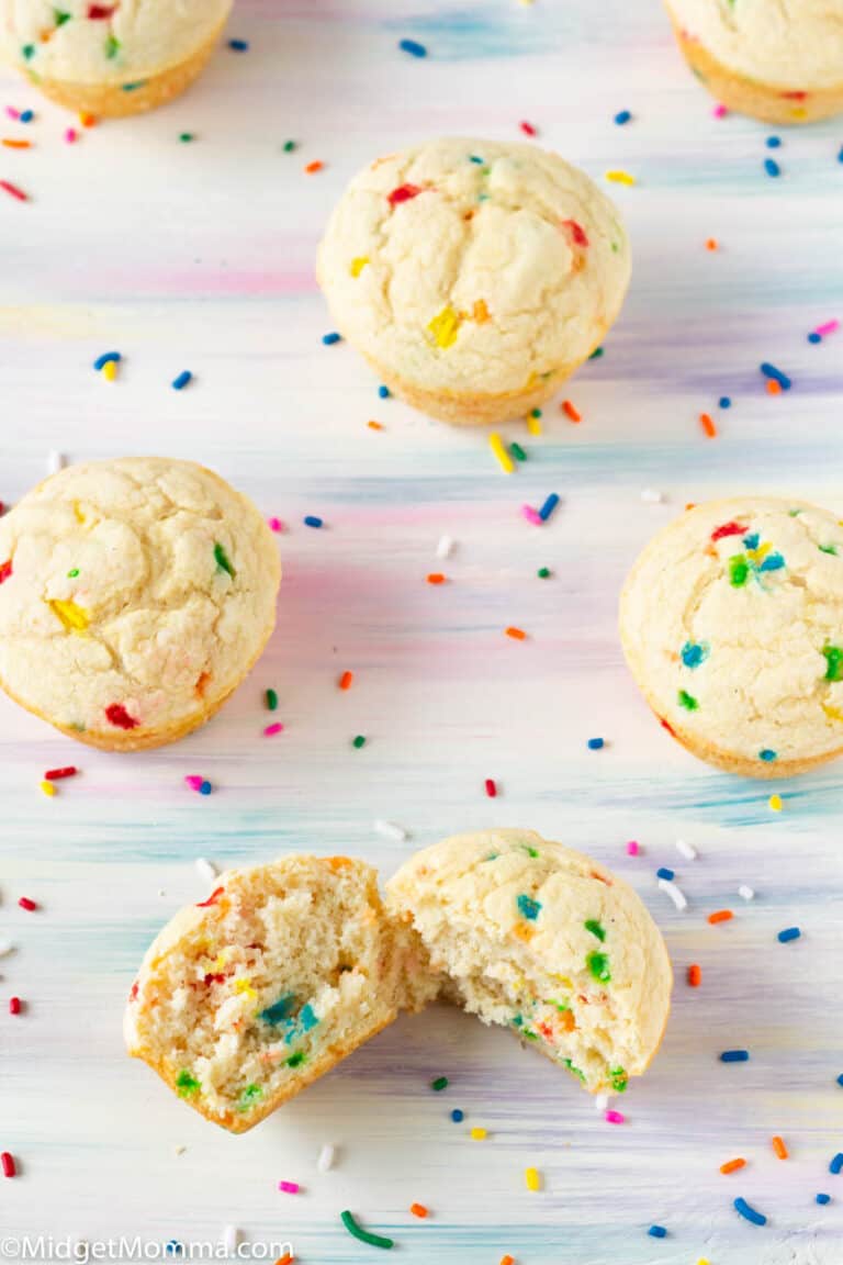Funfetti Pancake Cupcakes Recipe • MidgetMomma