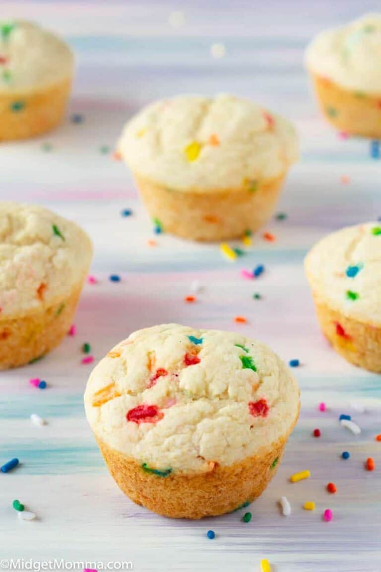 Funfetti Pancake Cupcakes Recipe • MidgetMomma