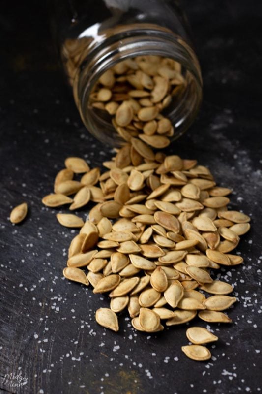 Easy Toasted Pumpkin Seed Recipe • MidgetMomma