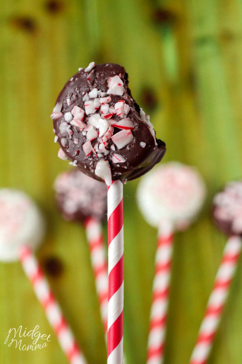Chocolate Covered Peppermint Oreos