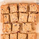 Cranberry white chocolate blondies recipe