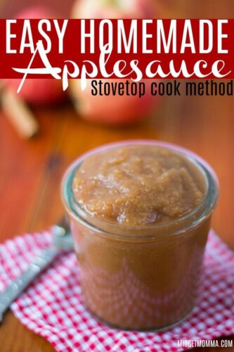 Homemade Applesauce Recipe