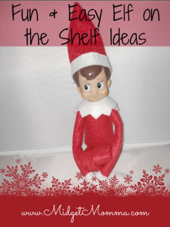 Easy elf on the shelf ideas