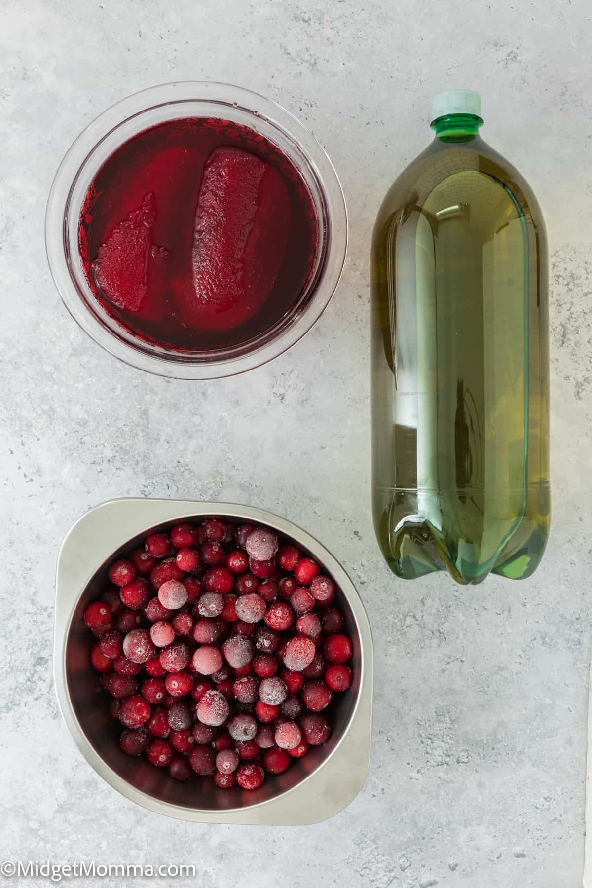 Sparkling Cranberry Punch Recipe ingredients