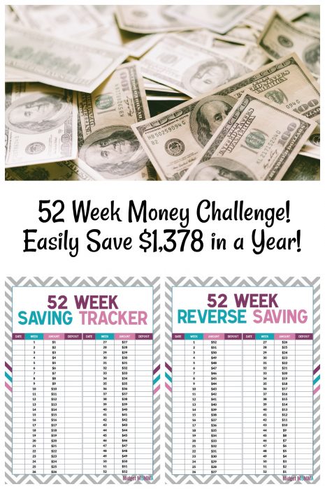 52 Week Money Saving Challenge