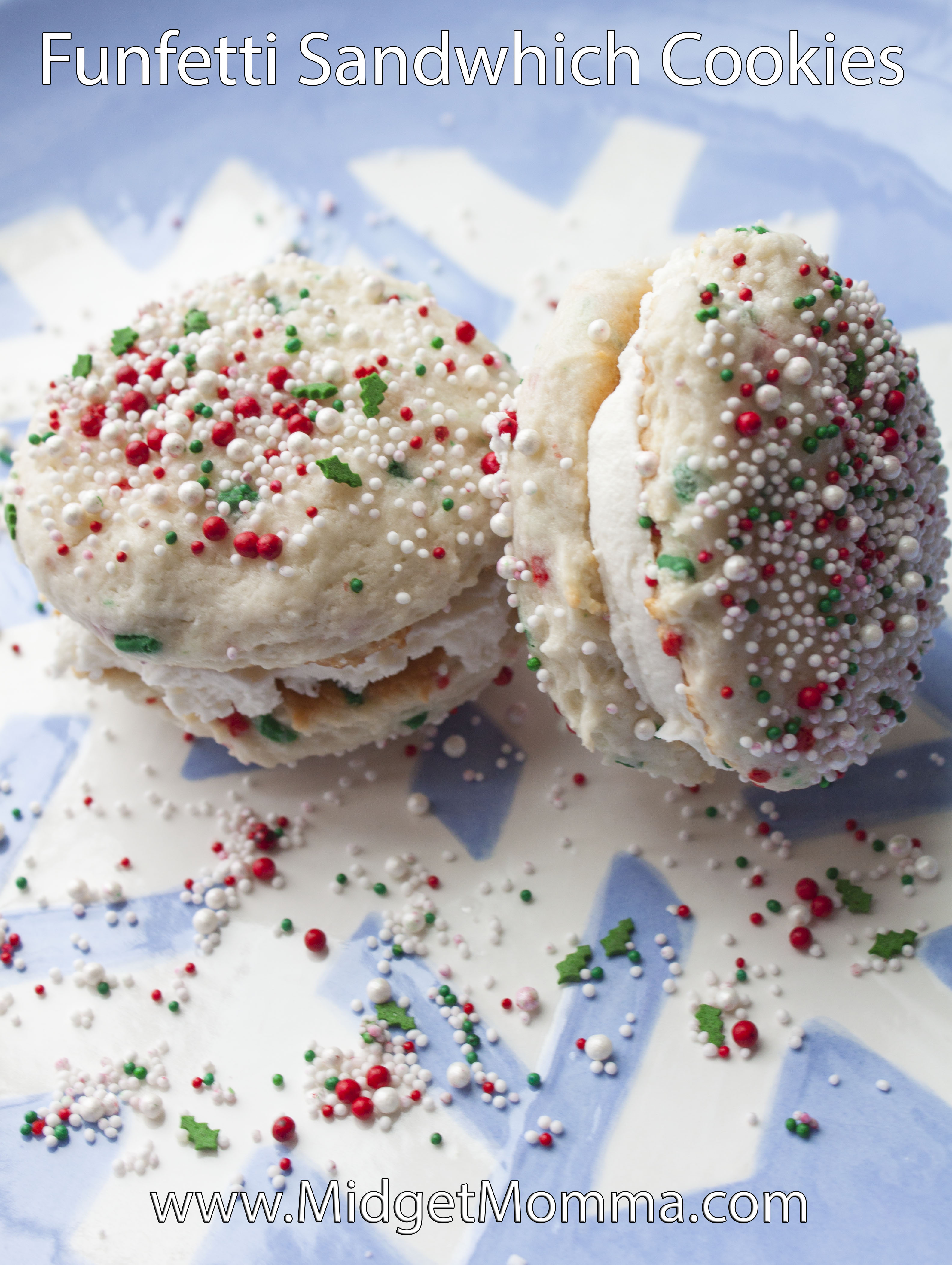 Funfetti Sandwich Cookies