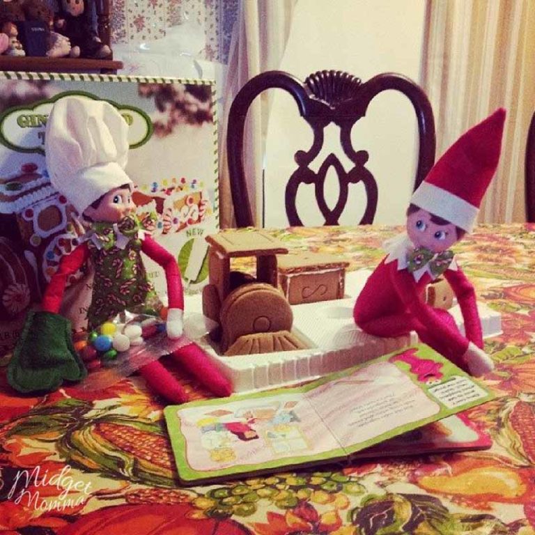 Quick Elf on the Shelf Ideas Done in 5 Minutes or Less! • MidgetMomma