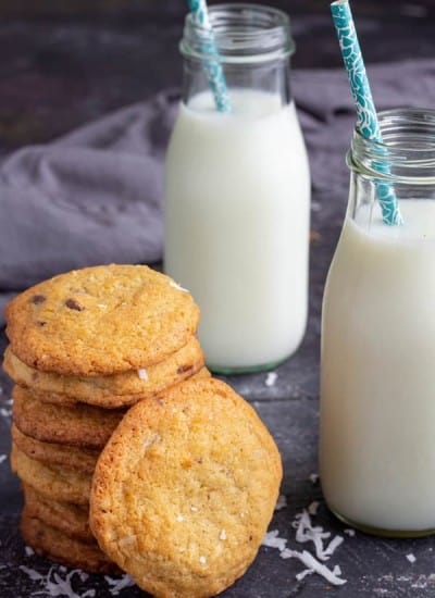 coconut chocolate chip cookies