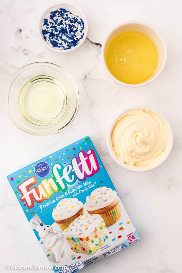 Funfetti Cake Mix Cookie Sandwiches Recipe