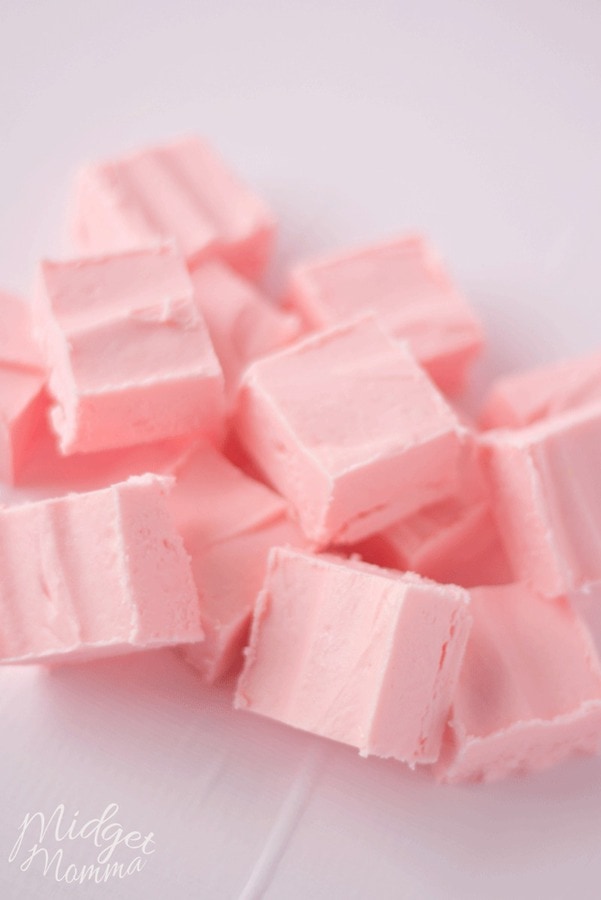 2 ingredient strawberry fudge