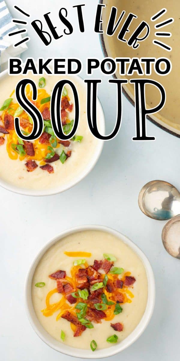 Loaded Baked Potato Soup Recipe (Easy to Make Soup!)