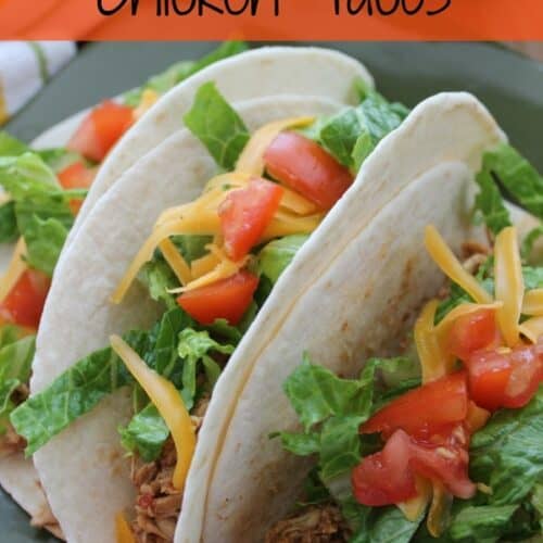 crockpot chicken tacos
