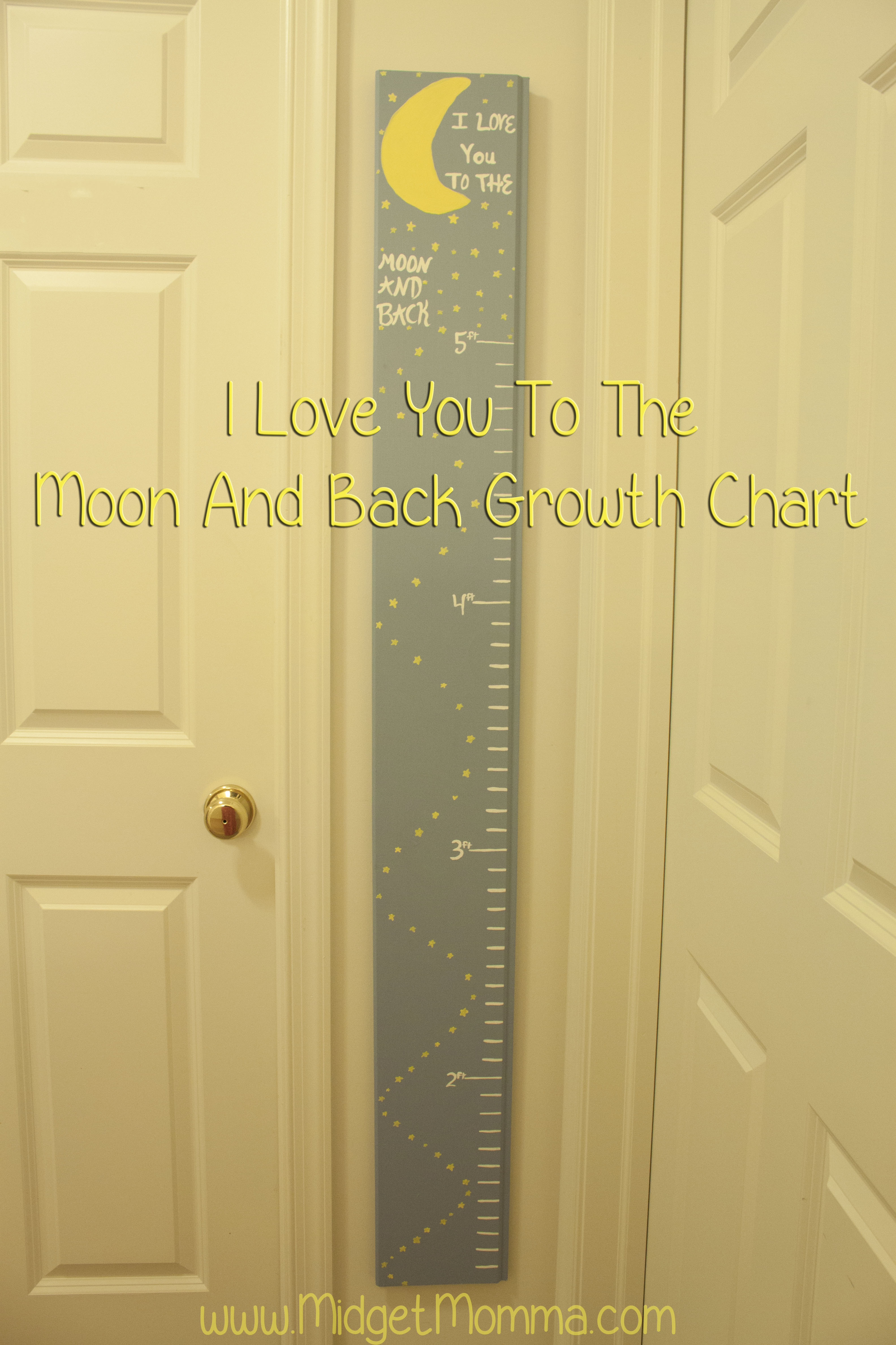 Do it Yourself Wooden Growth Chart