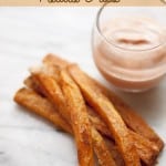 These Crispy Baked Sweet Potato Fries are very crunchy with out all the fat from deep frying. They have this great flavor you will fall in love with.