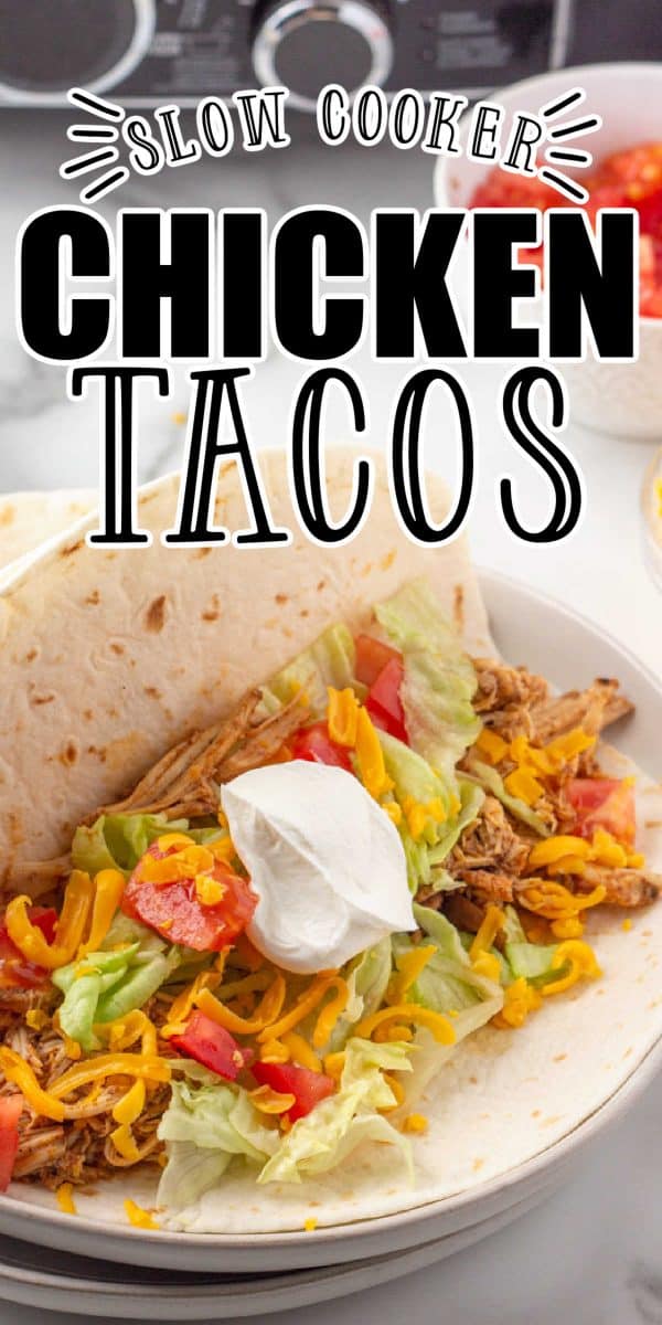 Easy Slow Cooker Chicken Taco Meat - Perfect for Taco Night!