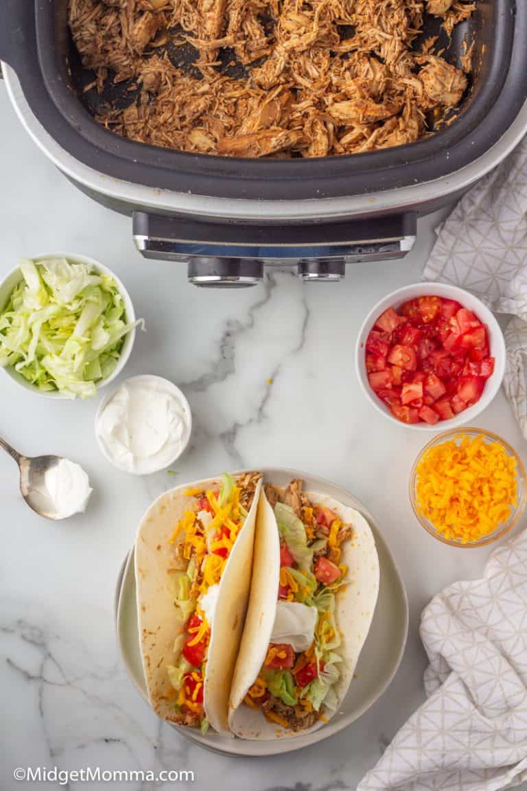 Easy Slow Cooker Chicken Taco Meat Perfect for Taco Night!