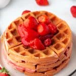 Strawberry Waffles