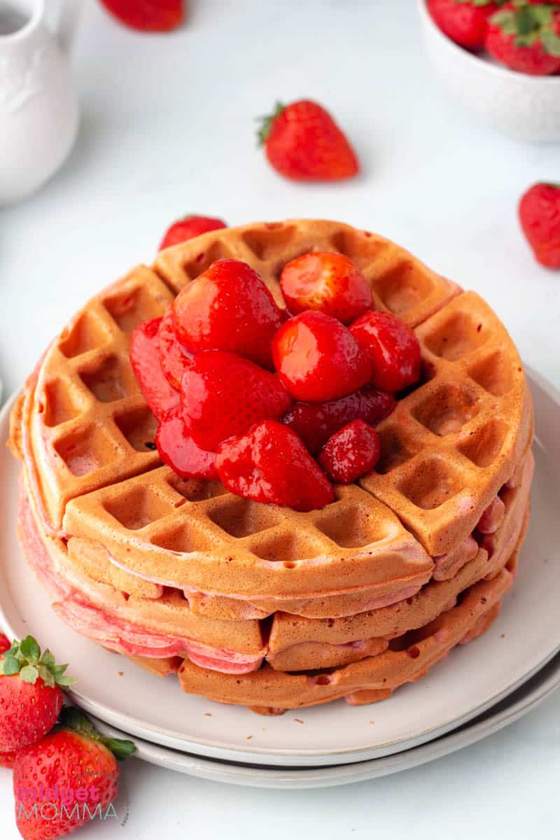 Strawberry Waffles