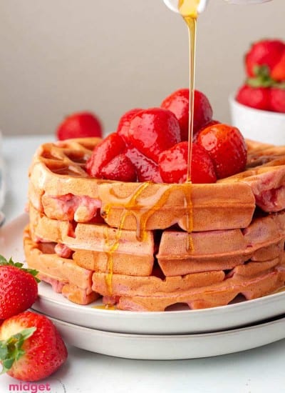 Strawberry Waffles