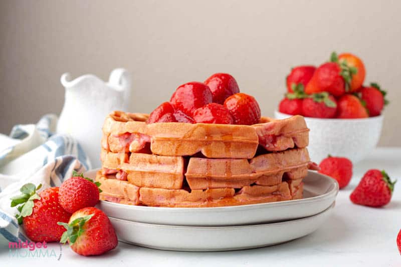 Strawberry Waffles