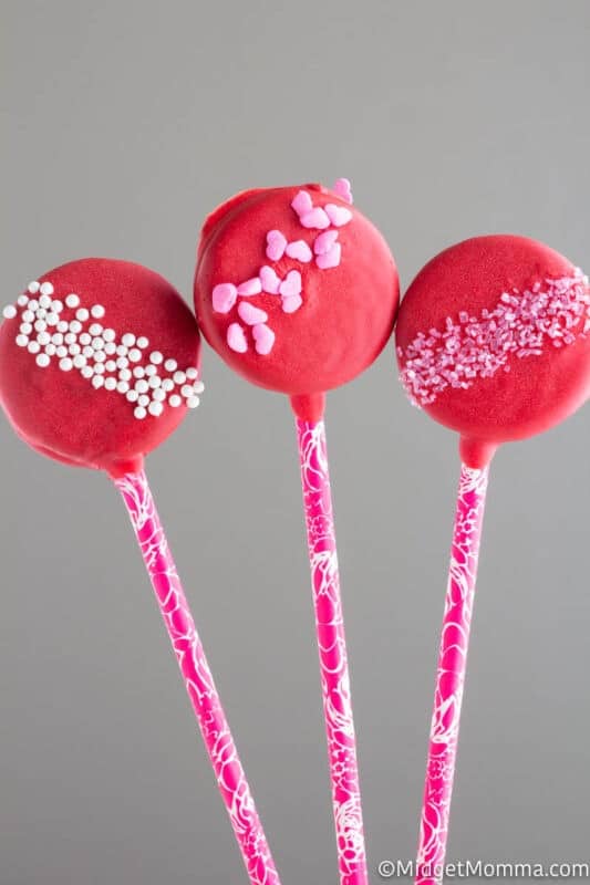 Valentine's Day Chocolate Oreo Pops