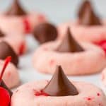 cherry kiss cookies