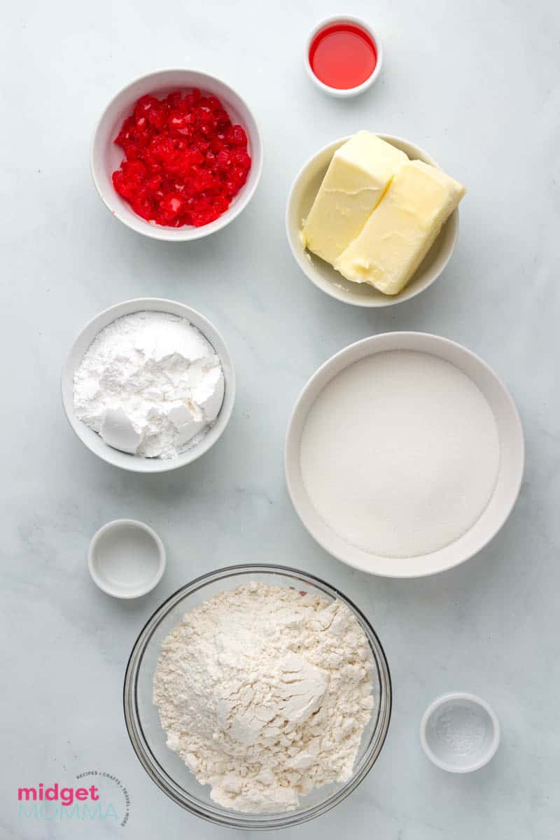 cherry kiss cookies ingredients